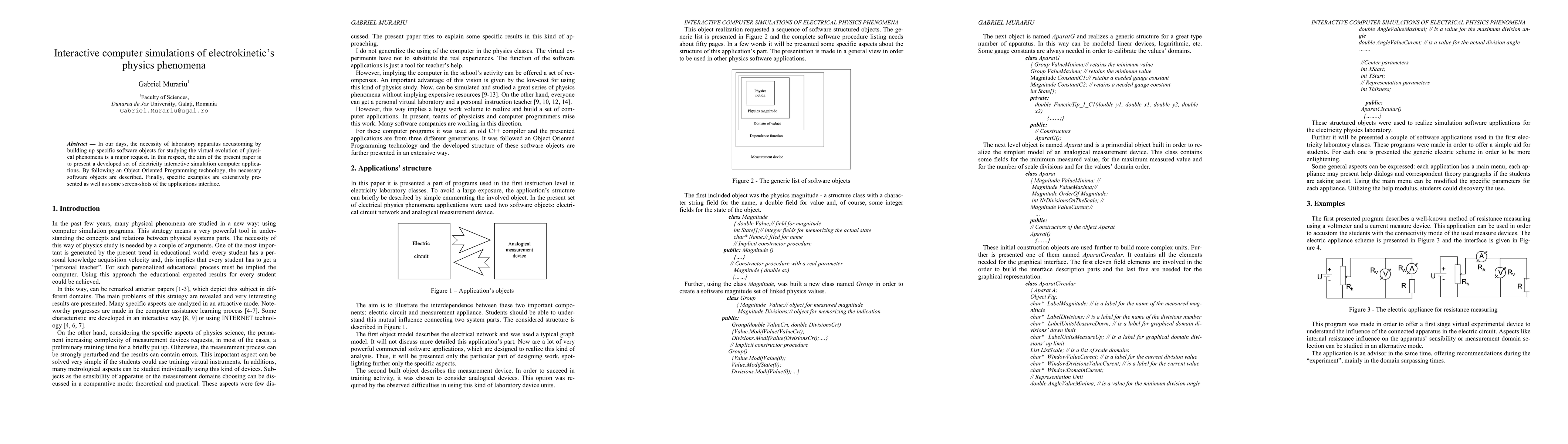 Thumbnail for Interactive computer simulations of electrokinetic physics phenomena