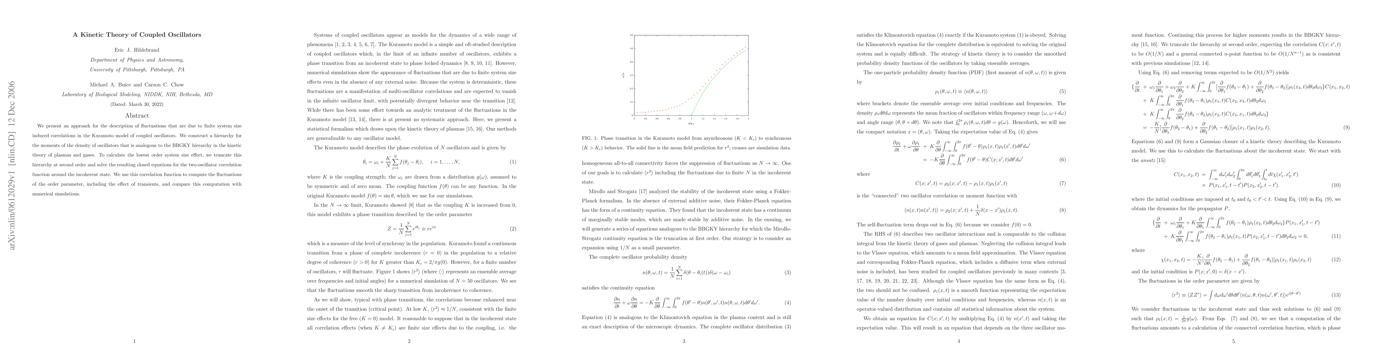 Thumbnail for A Kinetic Theory of Coupled Oscillators