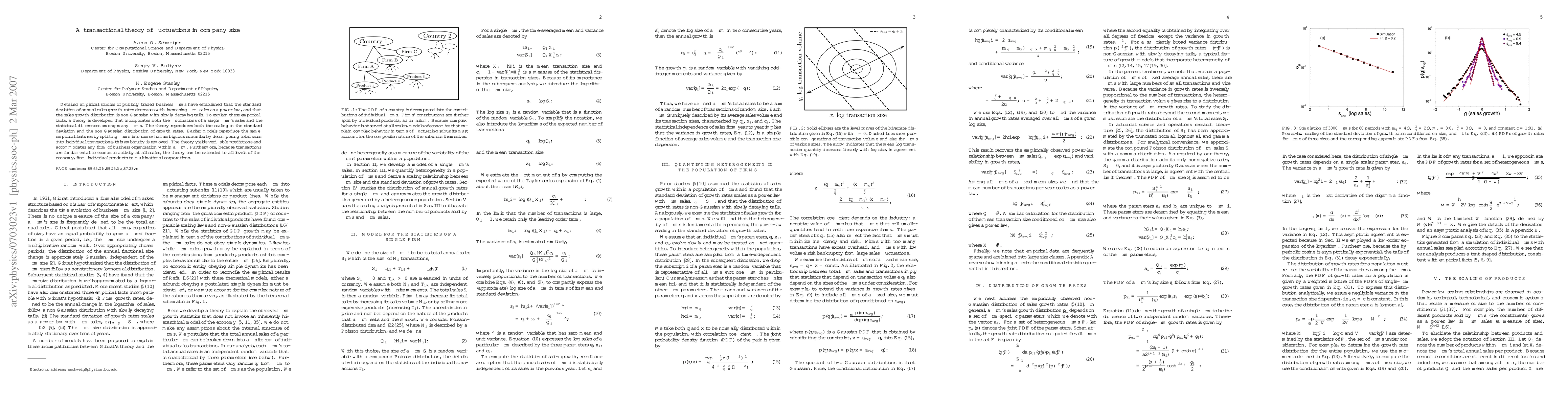 Thumbnail for A transactional theory of fluctuations in company size