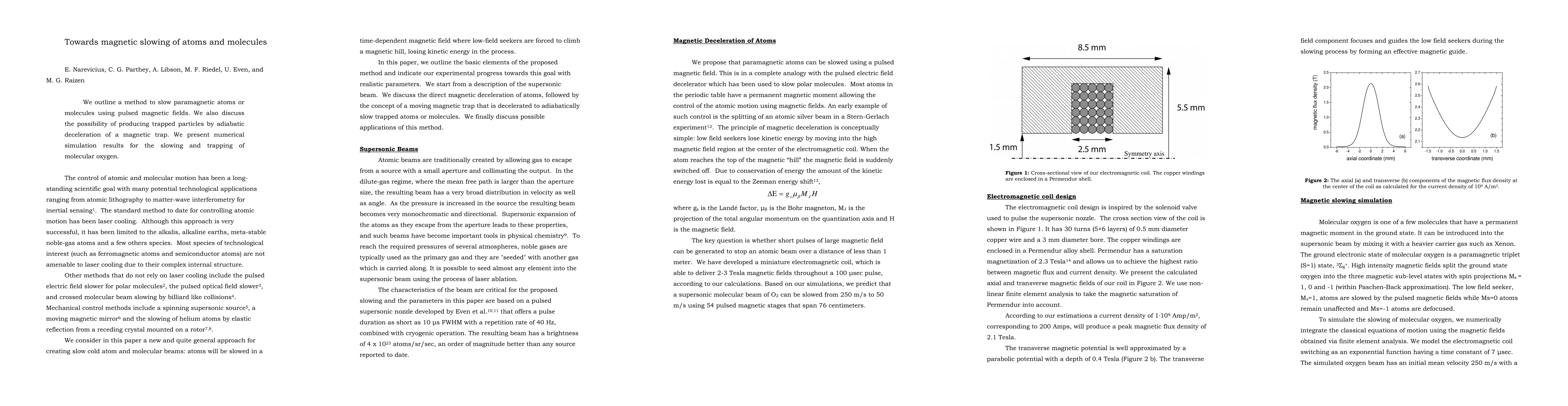 Thumbnail for Towards magnetic slowing of atoms and molecules