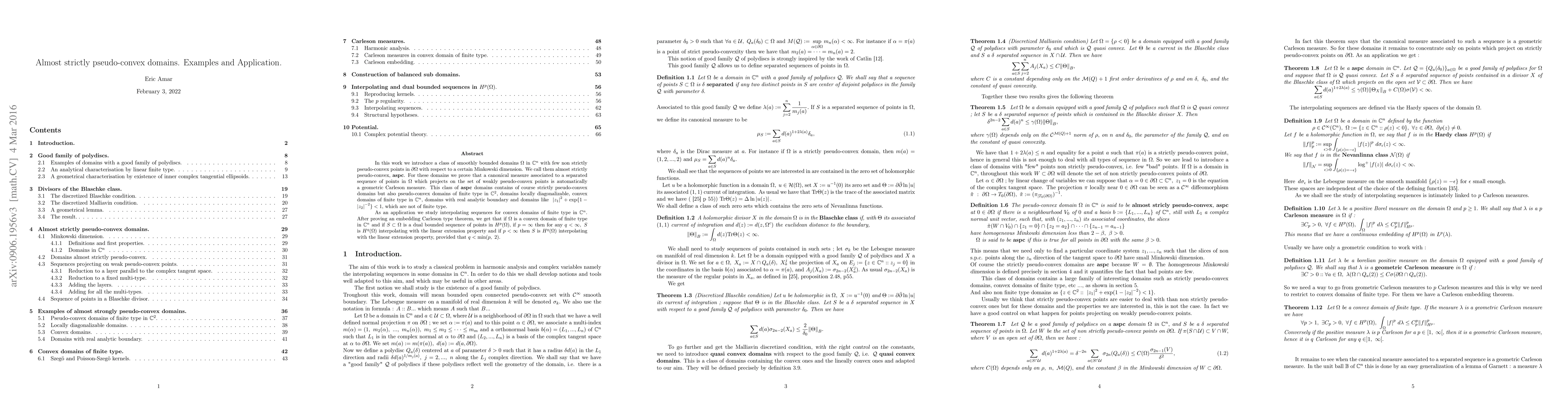 Thumbnail for A weak notion of strict pseudo-convexity. Applications and examples