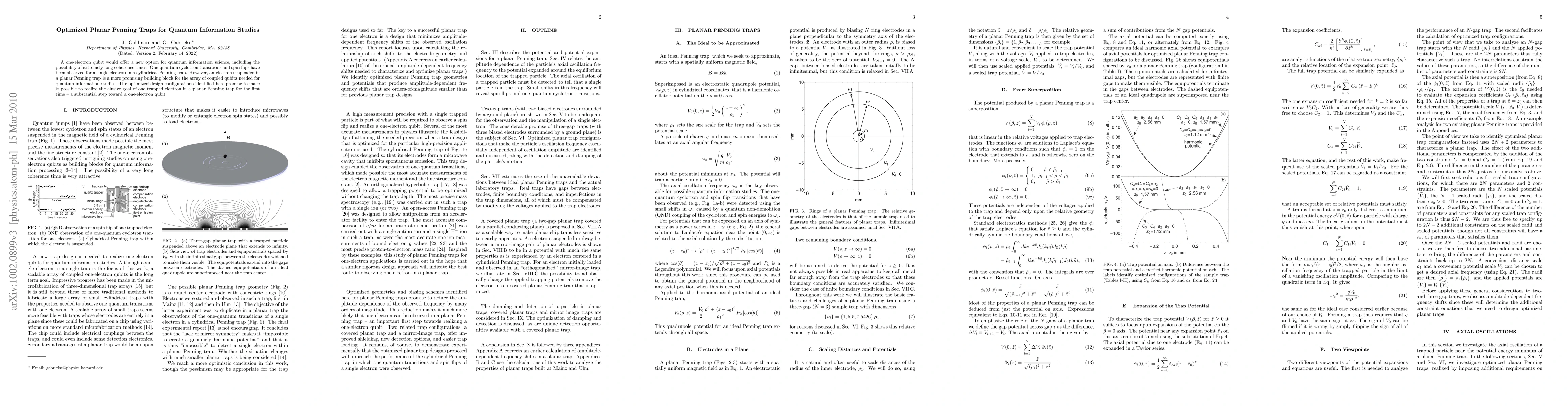 Thumbnail for Optimized Planar Penning Traps for Quantum Information Studies