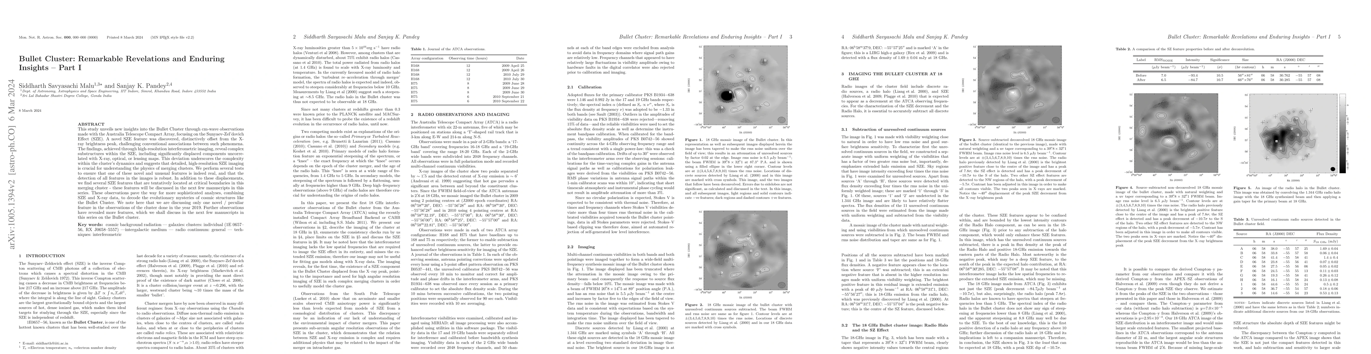 Thumbnail for Bullet Cluster: Remarkable Revelations and Enduring Insights -- Part I