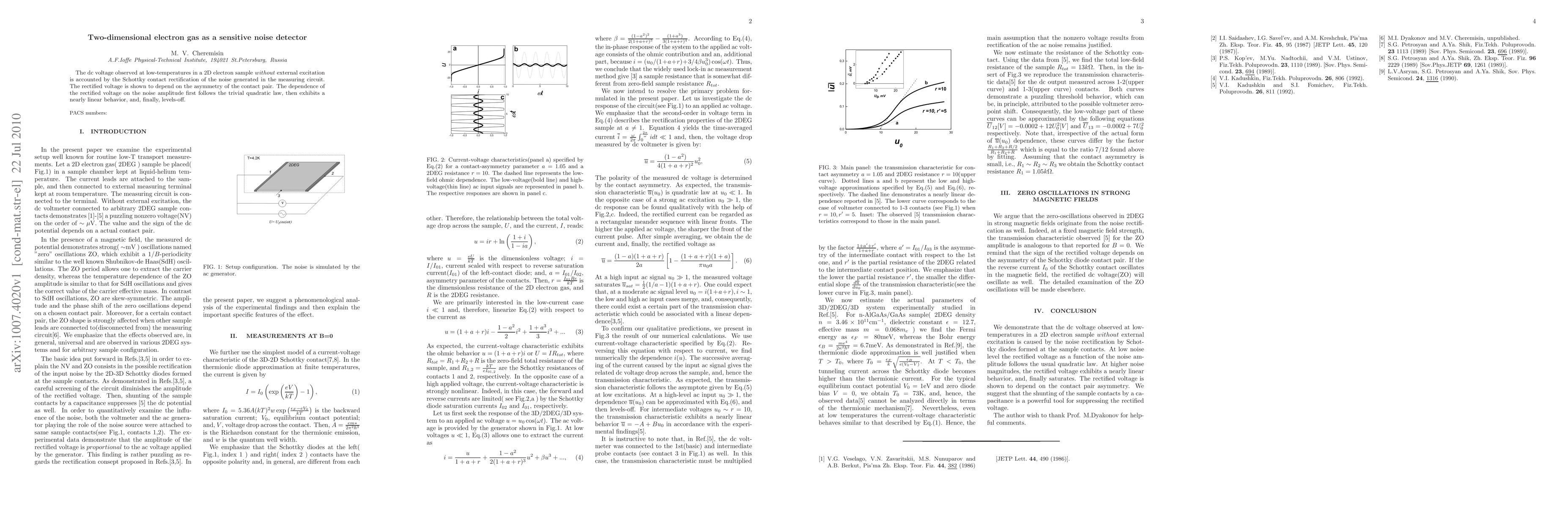 Thumbnail for Two-dimensional electron gas as a sensitive noise detector