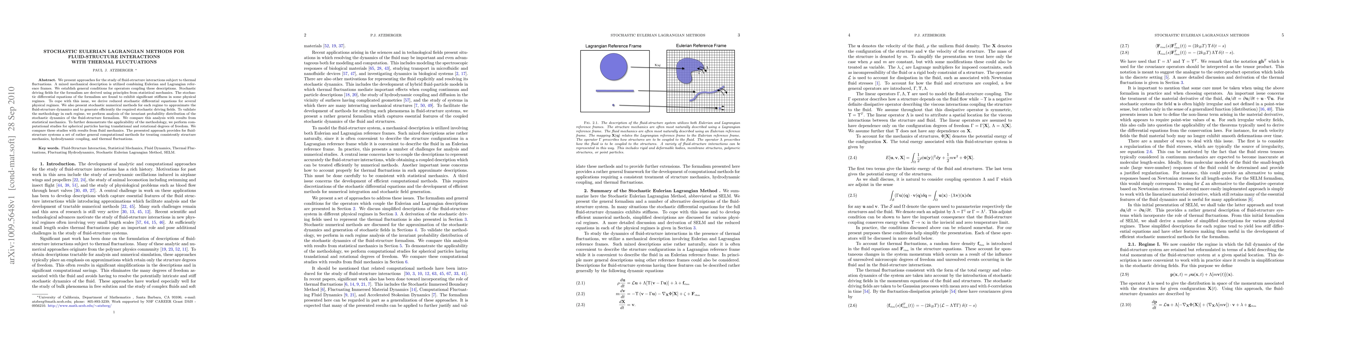 Thumbnail for Stochastic Eulerian Lagrangian Methods for Fluid-Structure Interactions
  with Thermal Fluctuations
