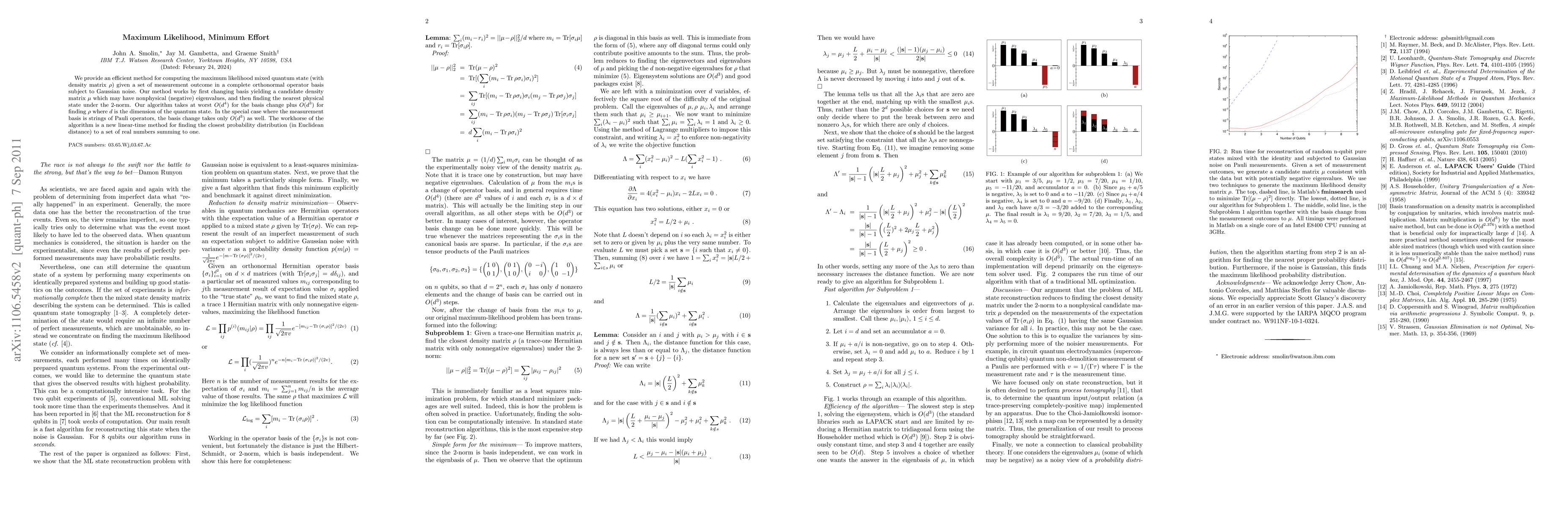 Thumbnail for Maximum Likelihood, Minimum Effort