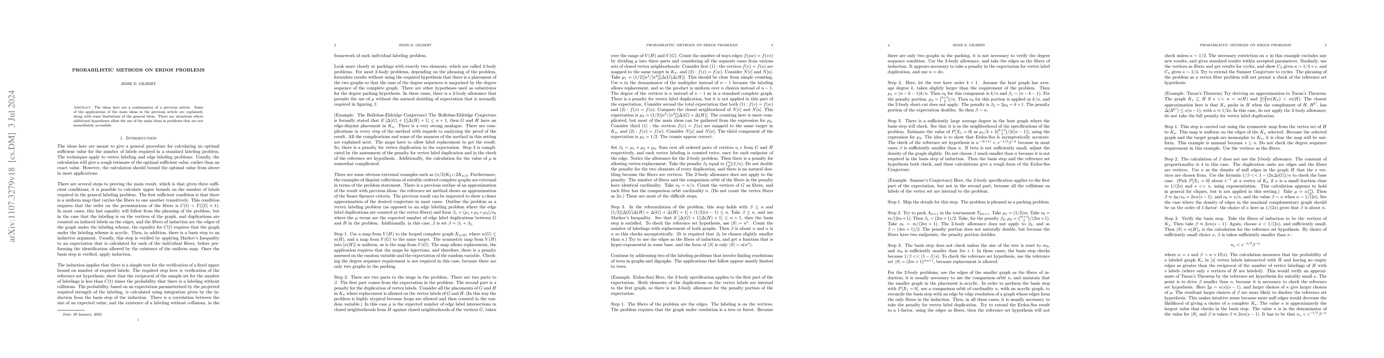 Thumbnail for Probabilistic Methods on Erdos Problems