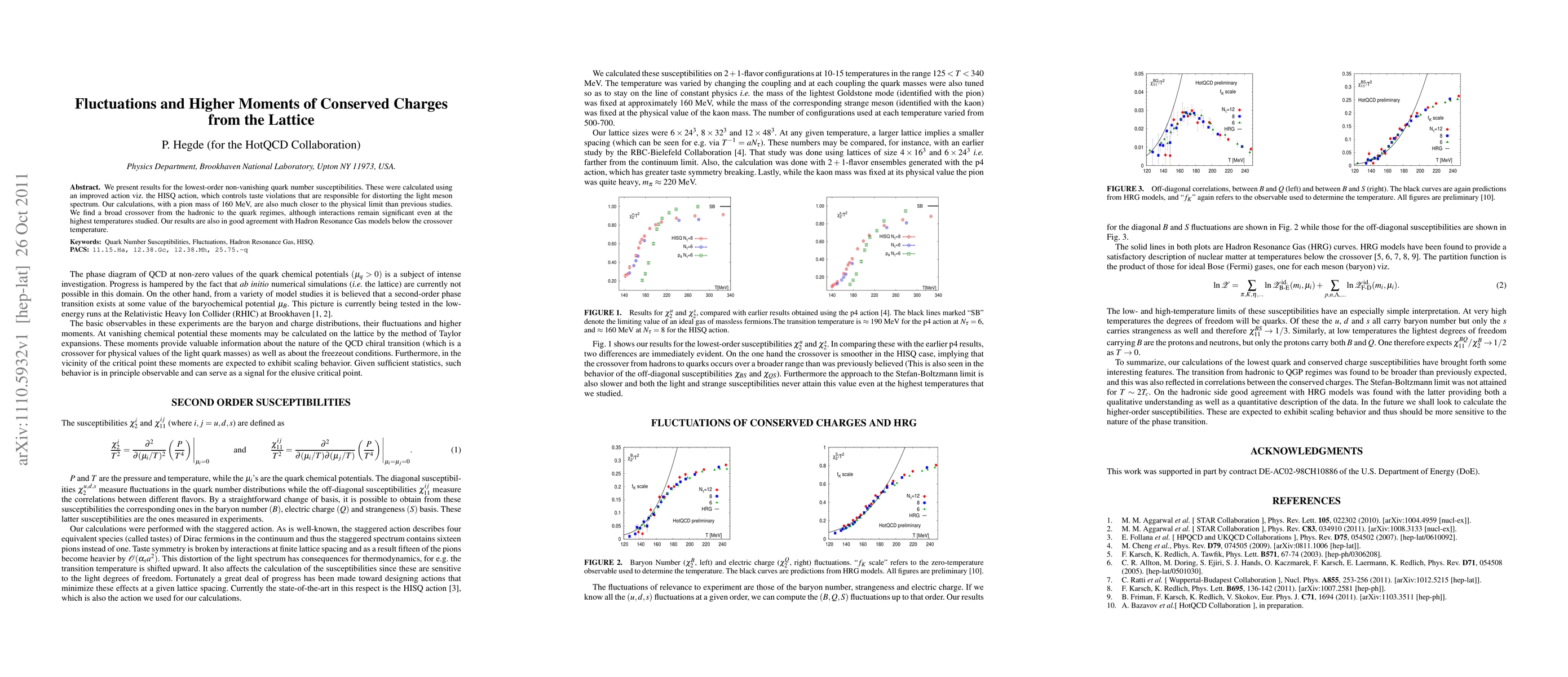 Thumbnail for Fluctuations and Higher Moments of Conserved Charges from the Lattice