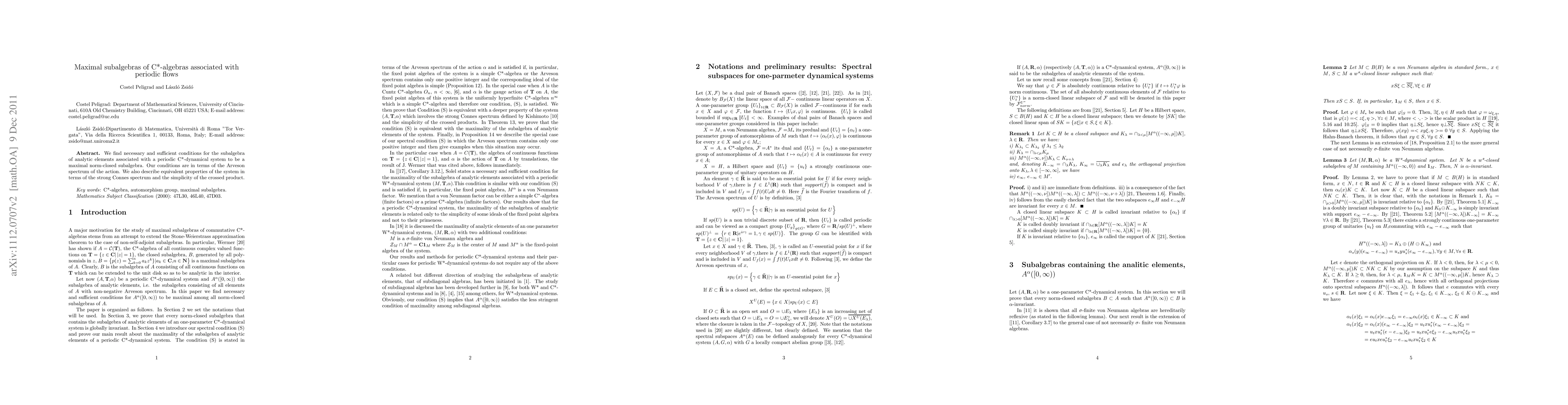 Thumbnail for Maximal subalgebras of C*-algebras associated with periodic flows