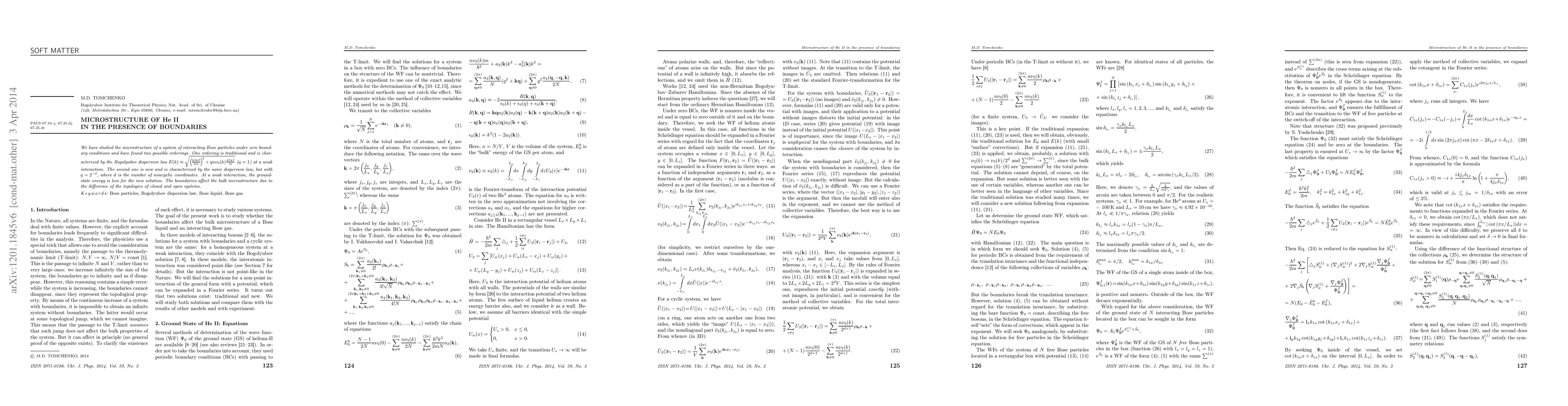 Thumbnail for Microstructure of He II in the presence of boundaries