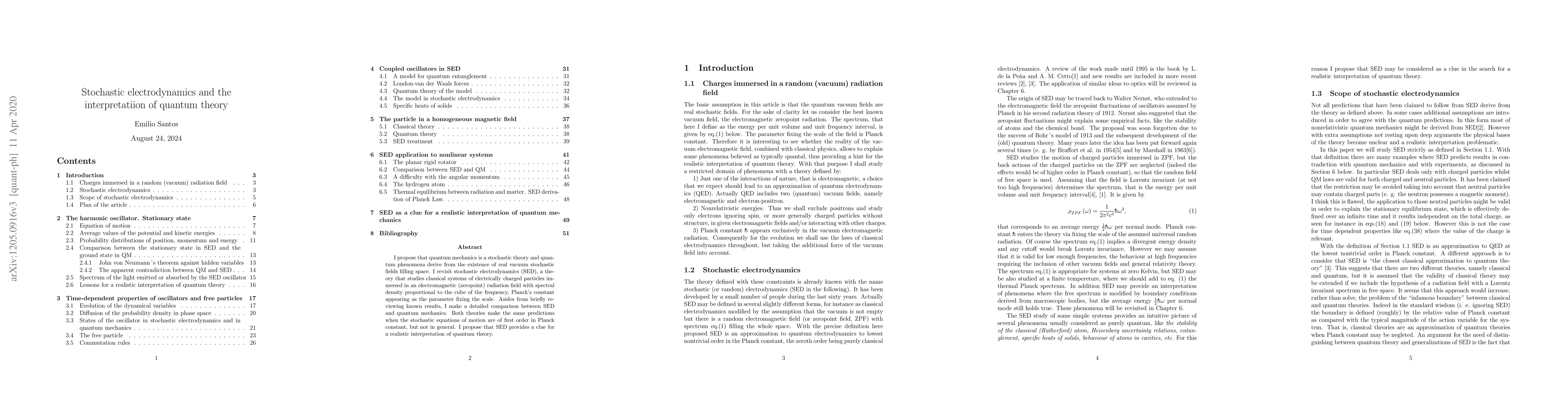 Thumbnail for Stochastic electrodynamics and the interpretation of quantum theory