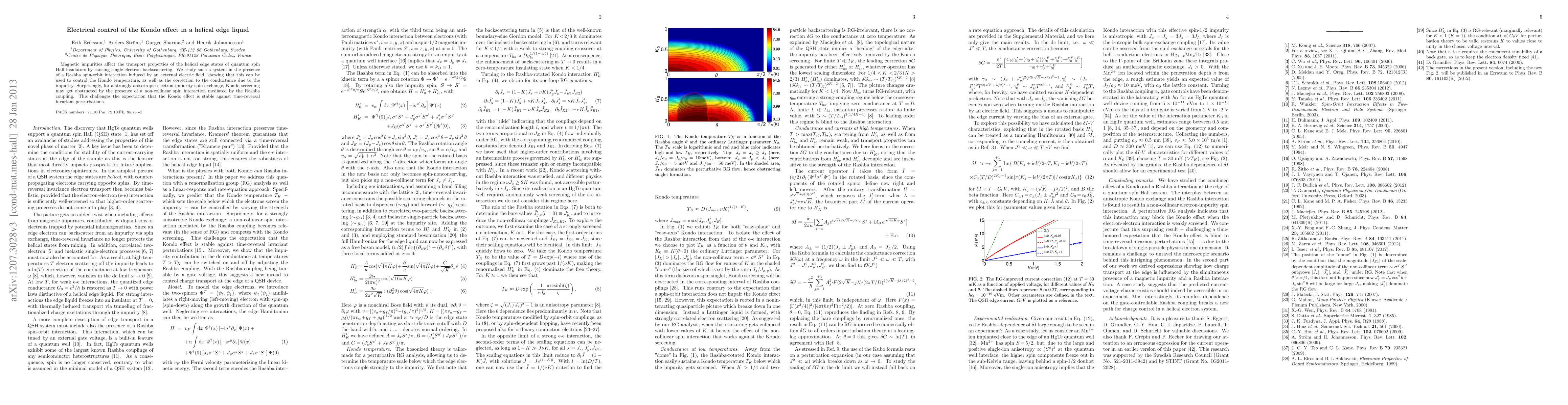 Thumbnail for Electrical control of the Kondo effect in a helical edge liquid