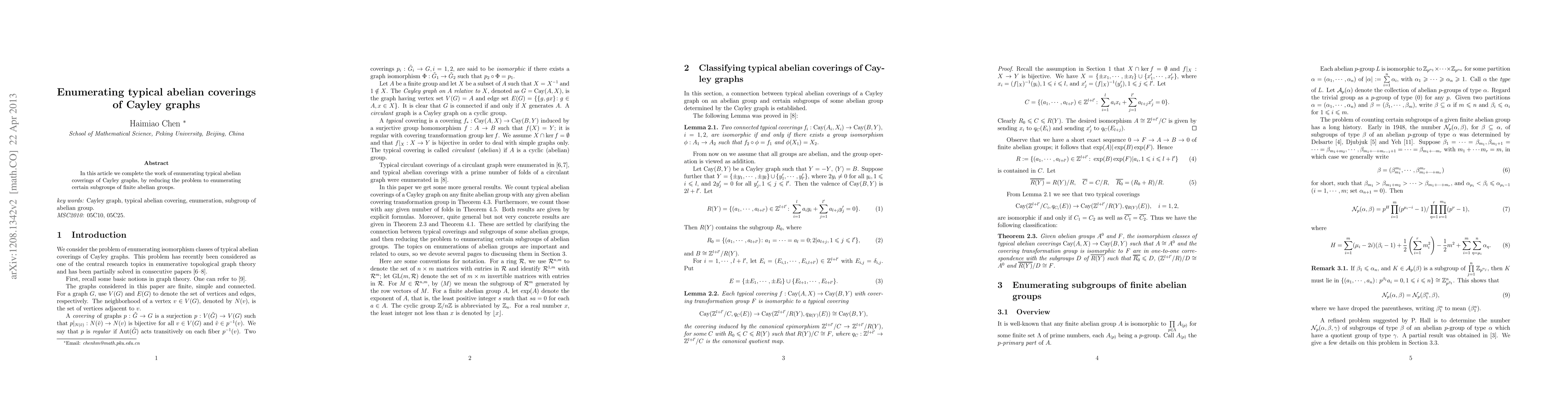 Thumbnail for Enumerating typical abelian coverings of Cayley graphs