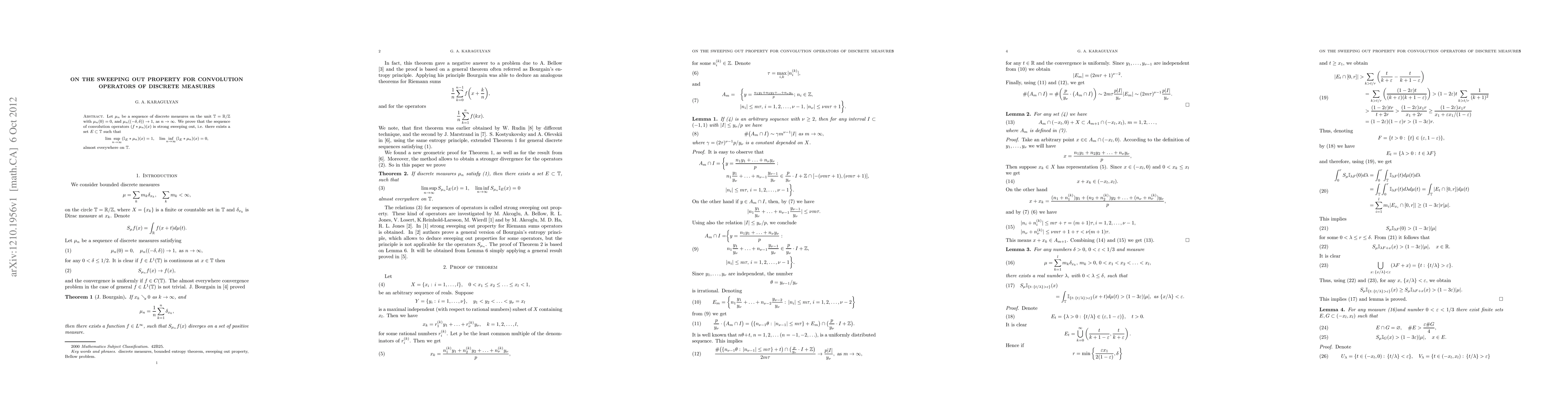 Thumbnail for On the sweeping out property for convolution operators of discrete
  measures