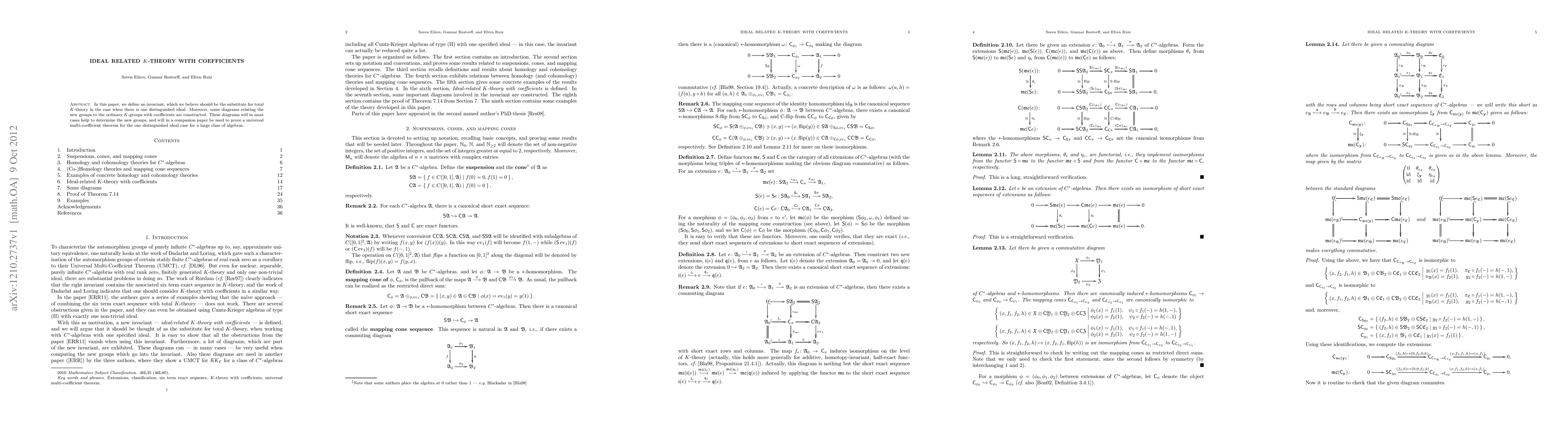Thumbnail for Ideal related K-theory with coefficients