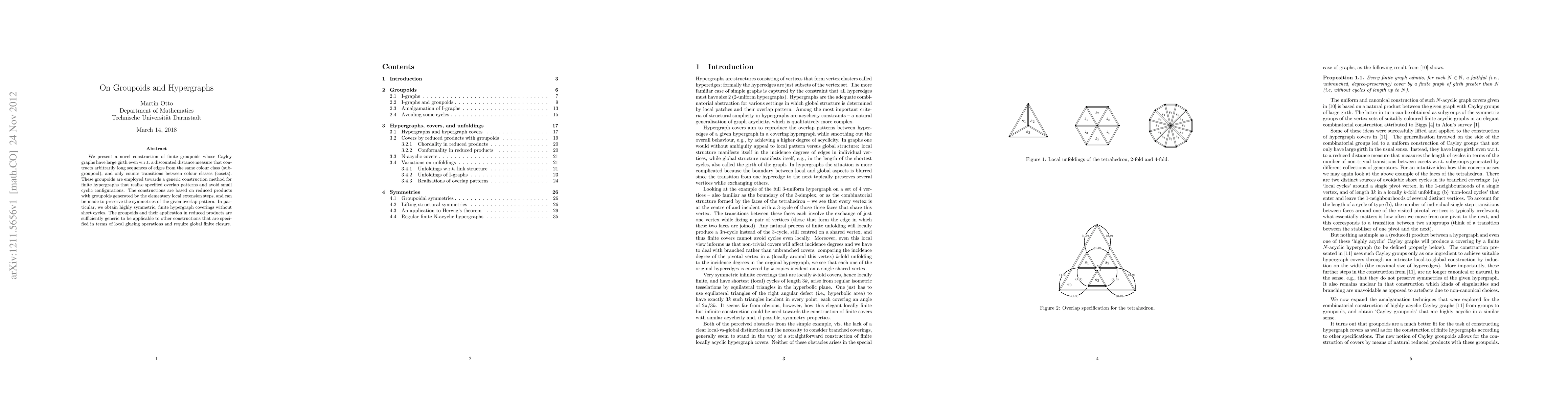 Thumbnail for On Groupoids and Hypergraphs