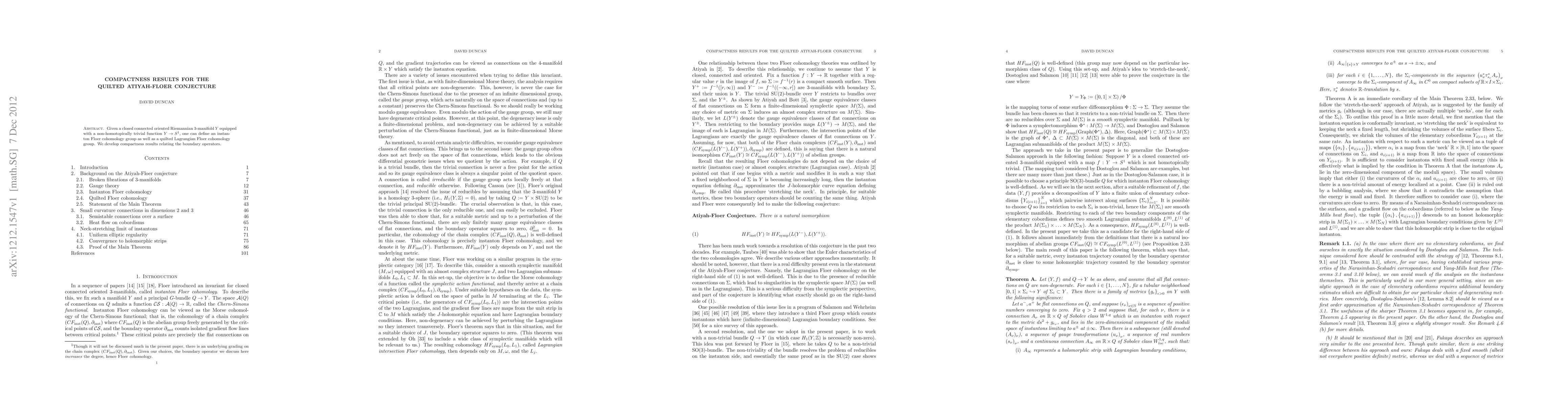 Thumbnail for Compactness results for neck-stretching limits of instantons