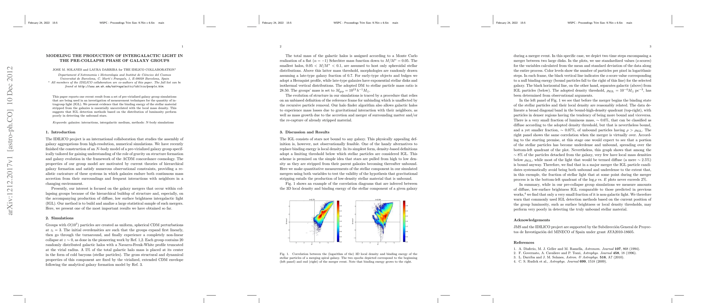 Thumbnail for Modeling the production of intergalactic light in the pre-collapse phase
  of galaxy groups