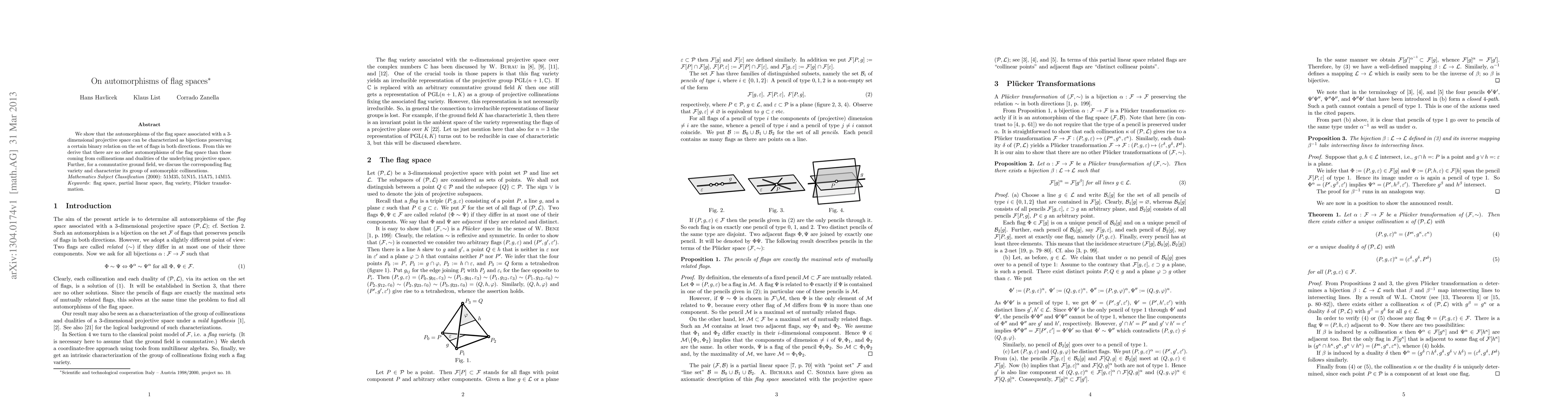 Thumbnail for On automorphisms of flag spaces