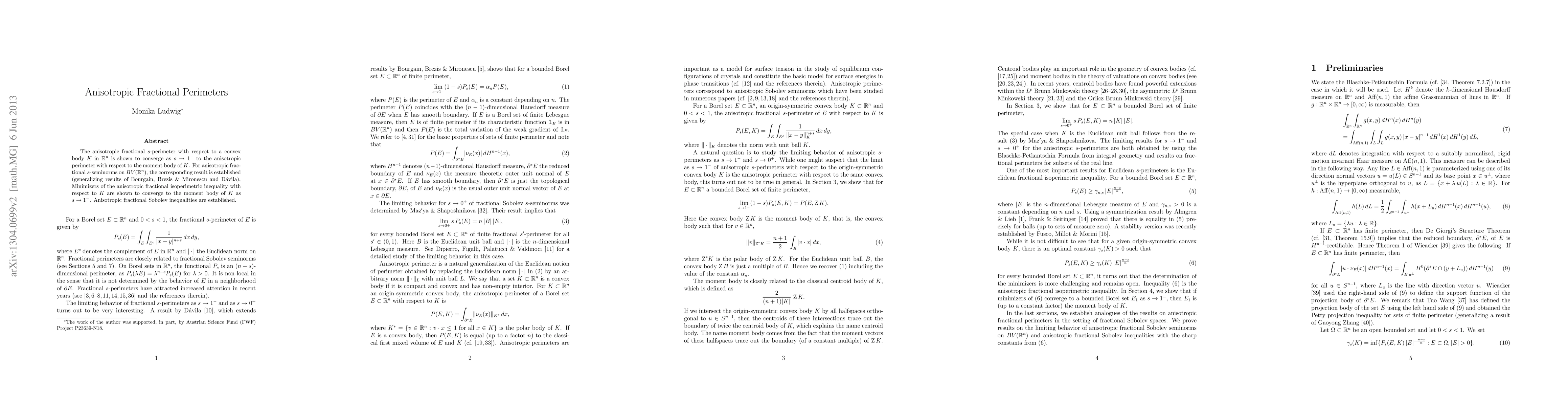 Thumbnail for Anisotropic fractional perimeters