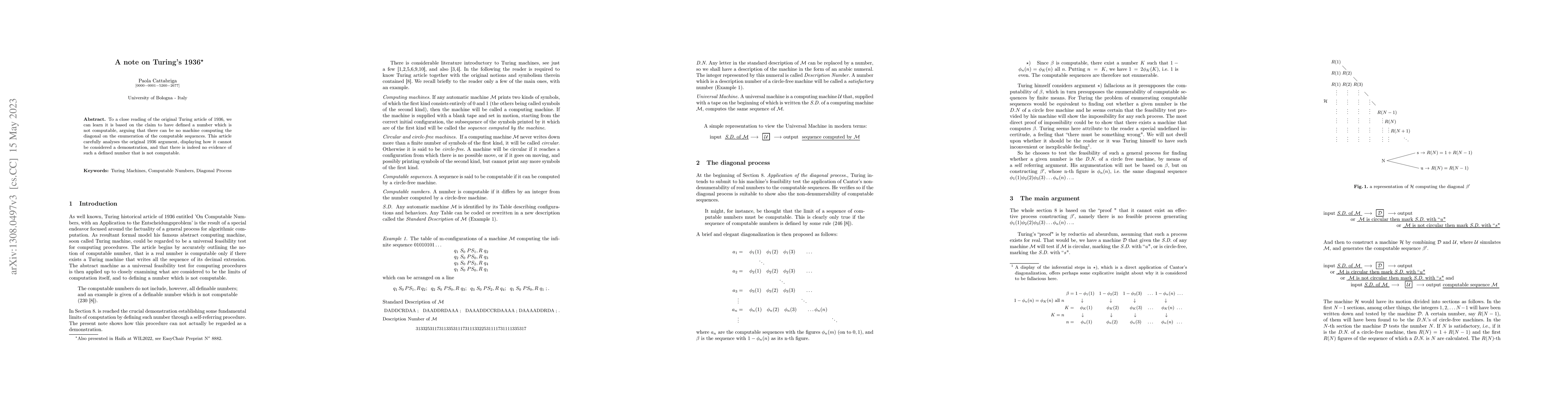 Thumbnail for A note on Turing's 1936