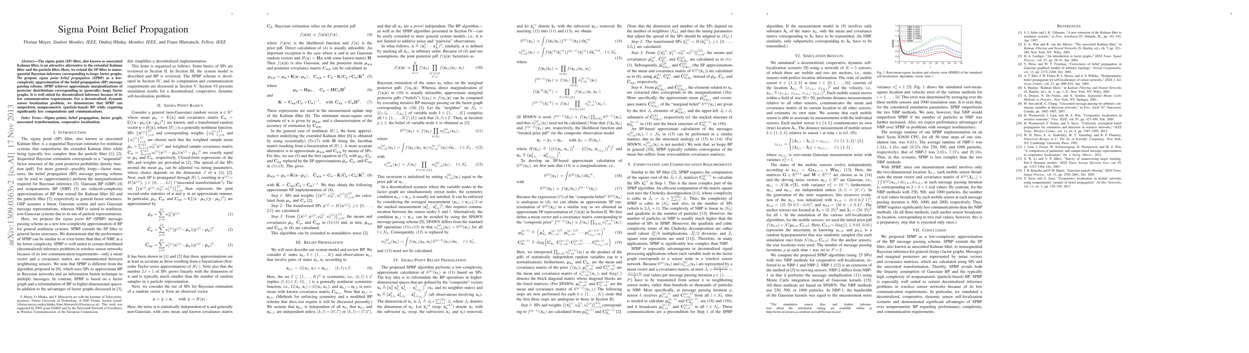 Thumbnail for Sigma Point Belief Propagation