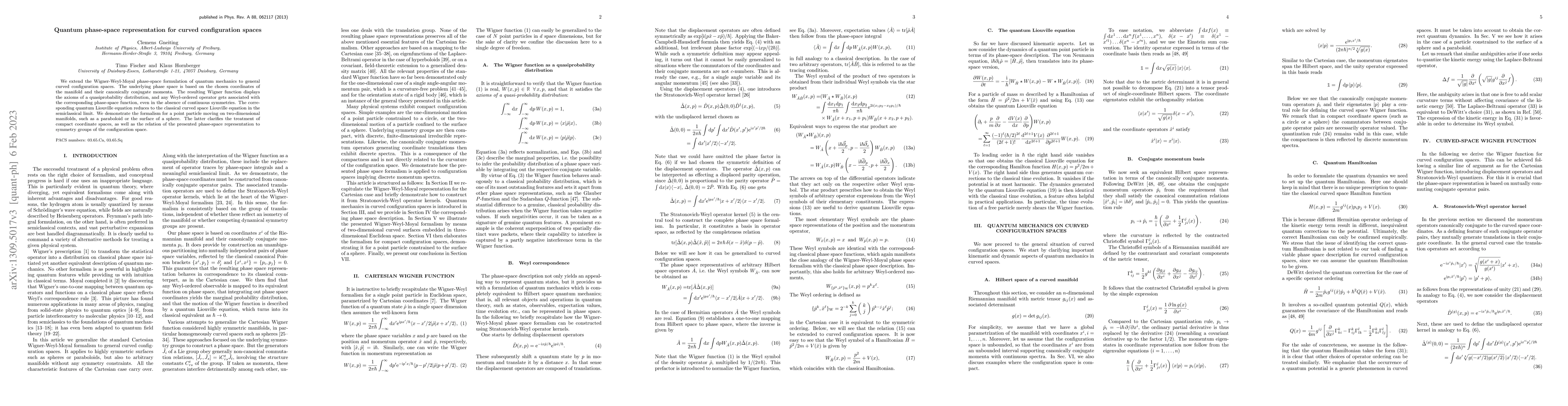 Thumbnail for Quantum phase-space representation for curved configuration spaces