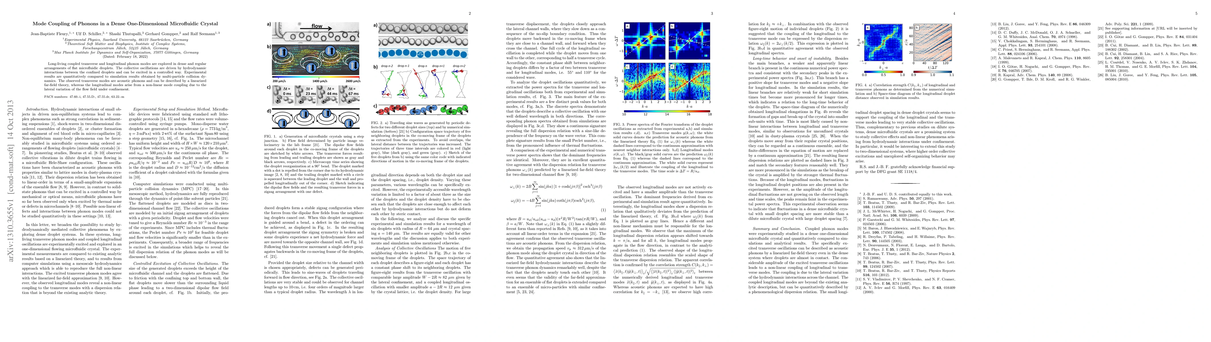 Thumbnail for Mode Coupling of Phonons in a Dense One-Dimensional Microfluidic Crystal
