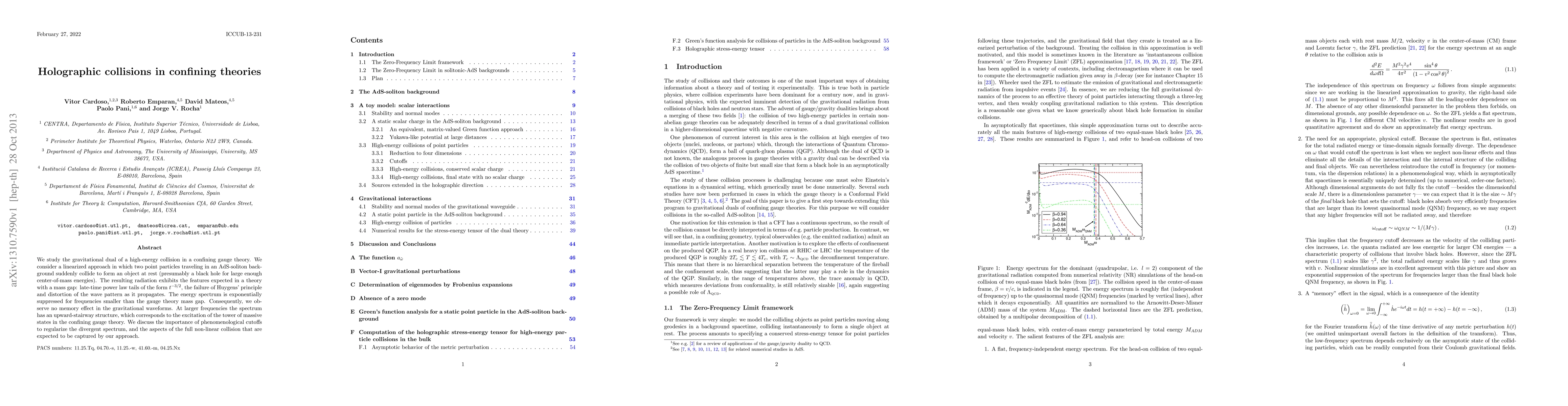 Thumbnail for Holographic collisions in confining theories
