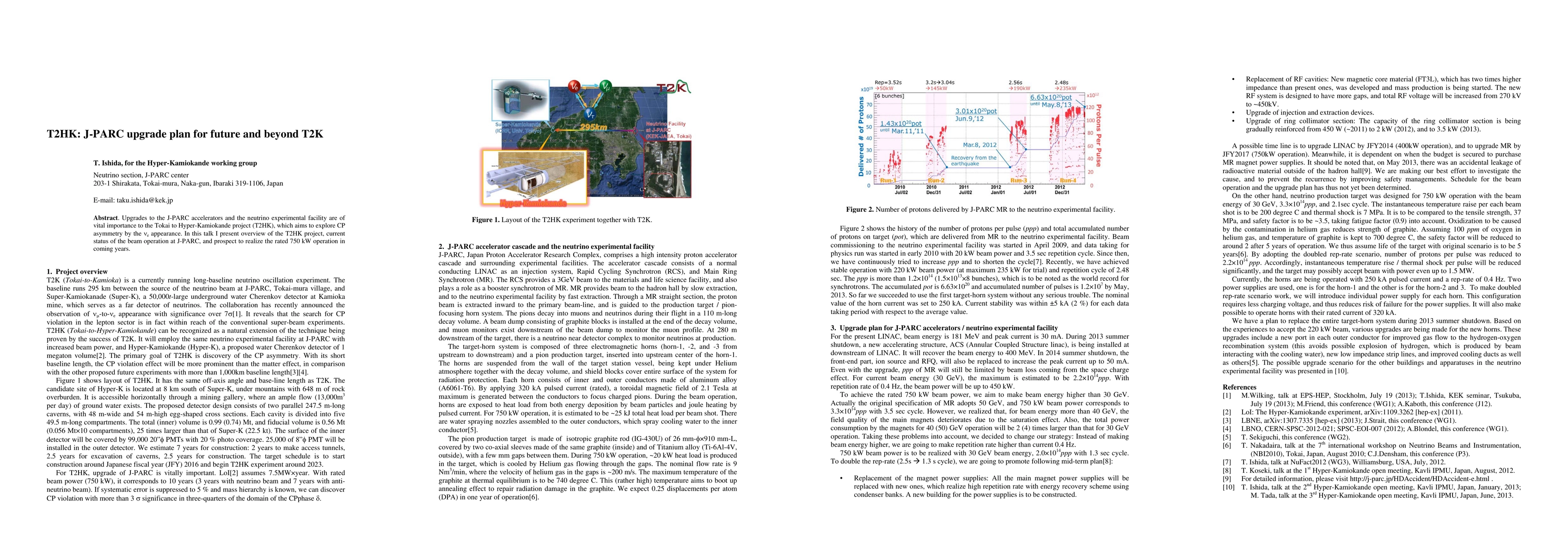 Thumbnail for T2HK: J-PARC upgrade plan for future and beyond T2K