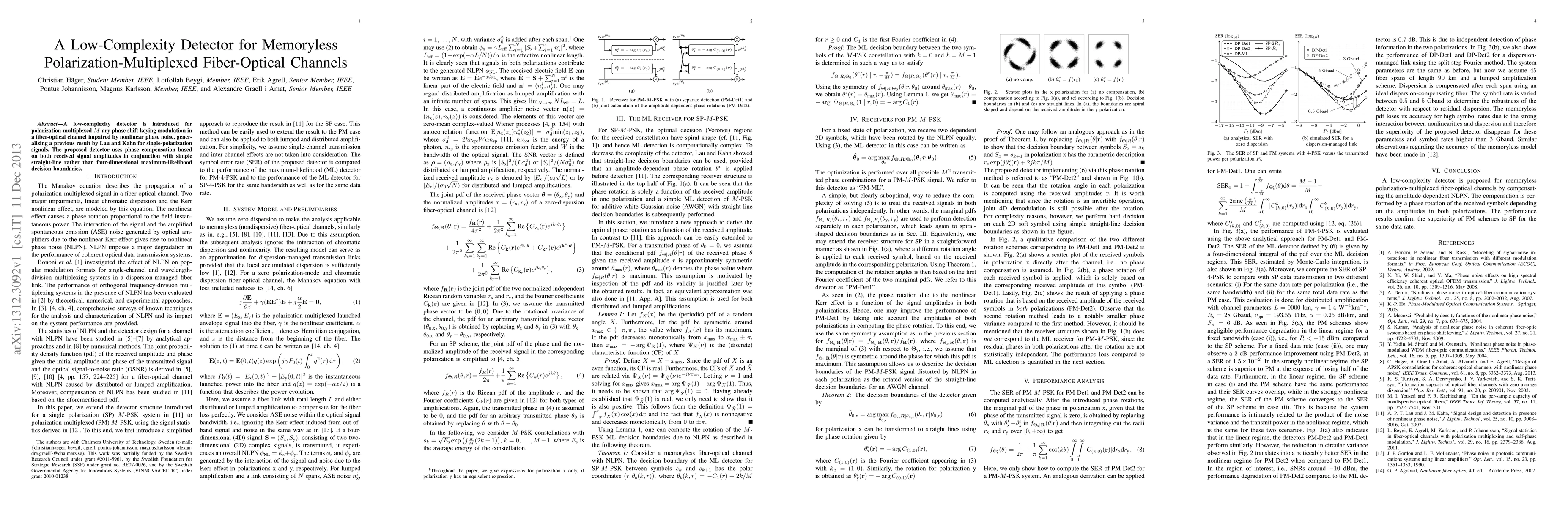 Thumbnail for A Low-Complexity Detector for Memoryless Polarization-Multiplexed
  Fiber-Optical Channels