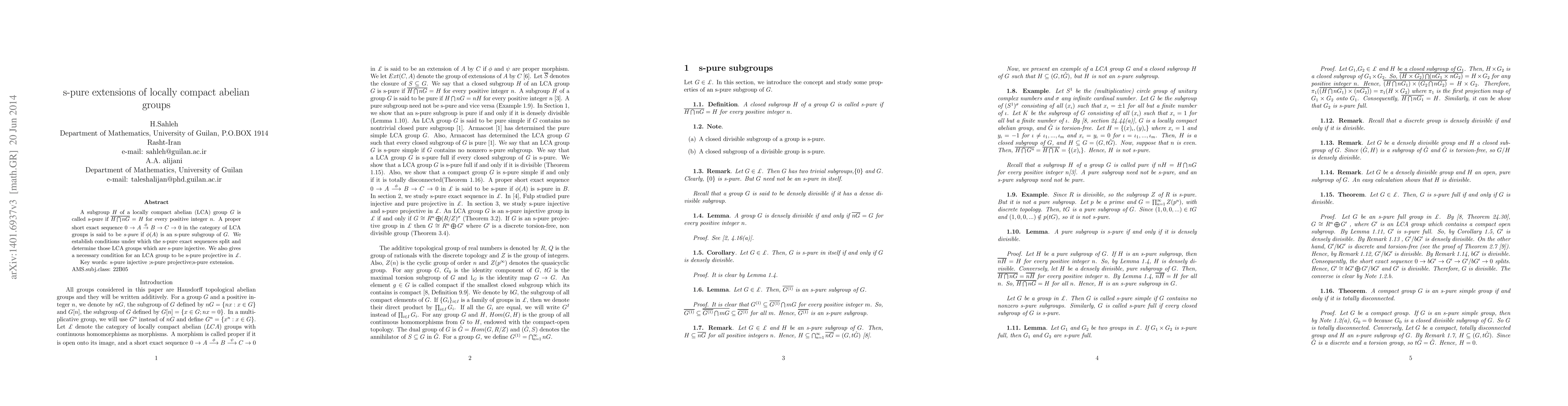 Thumbnail for S-pure Extensions of Locally Compact Abelian Groups