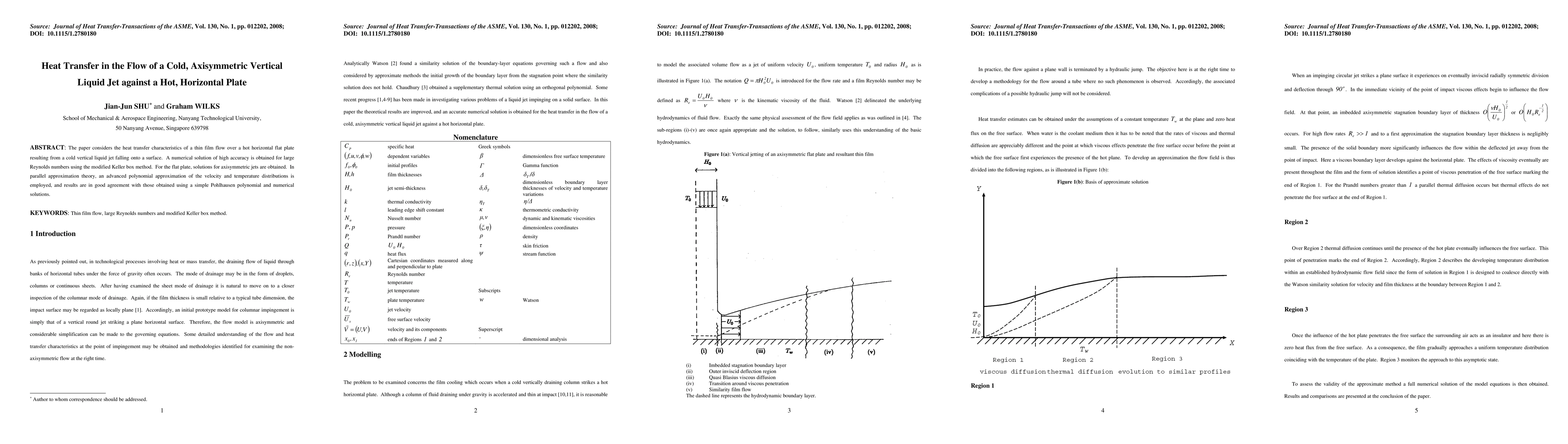 Thumbnail for Heat transfer in the flow of a cold, axisymmetric vertical liquid jet
  against a hot, horizontal plate
