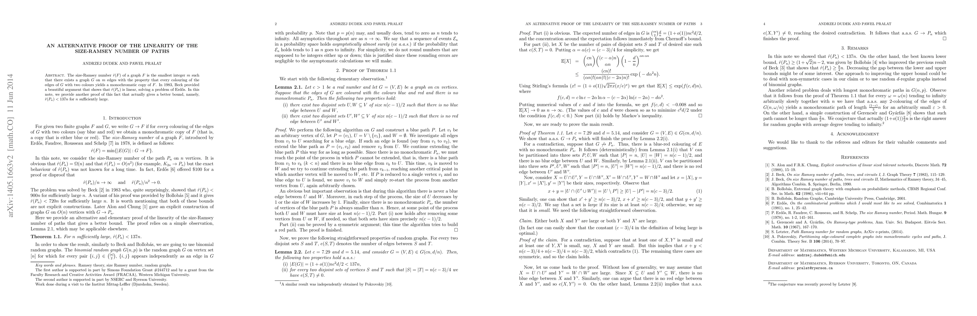 Thumbnail for An alternative proof of the linearity of the size-Ramsey number of paths