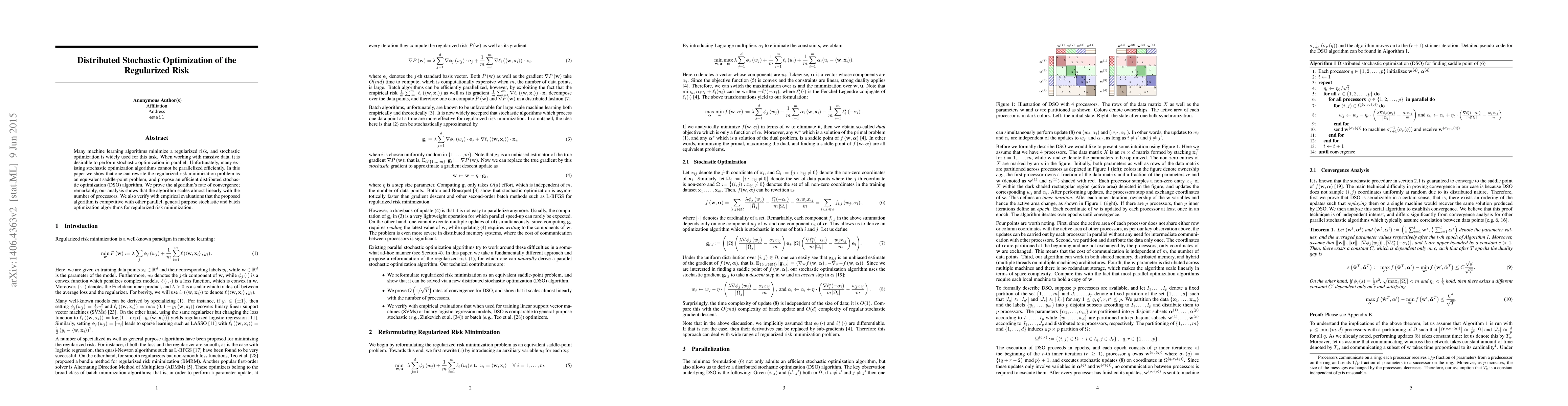 Thumbnail for Distributed Stochastic Optimization of the Regularized Risk