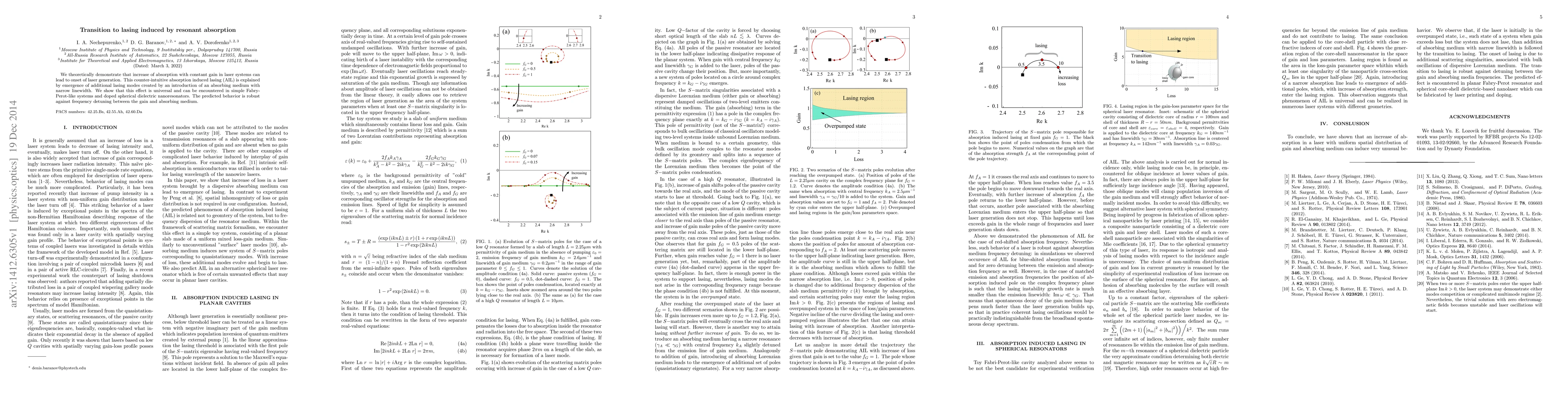 Thumbnail for Transition to lasing induced by resonant absorption