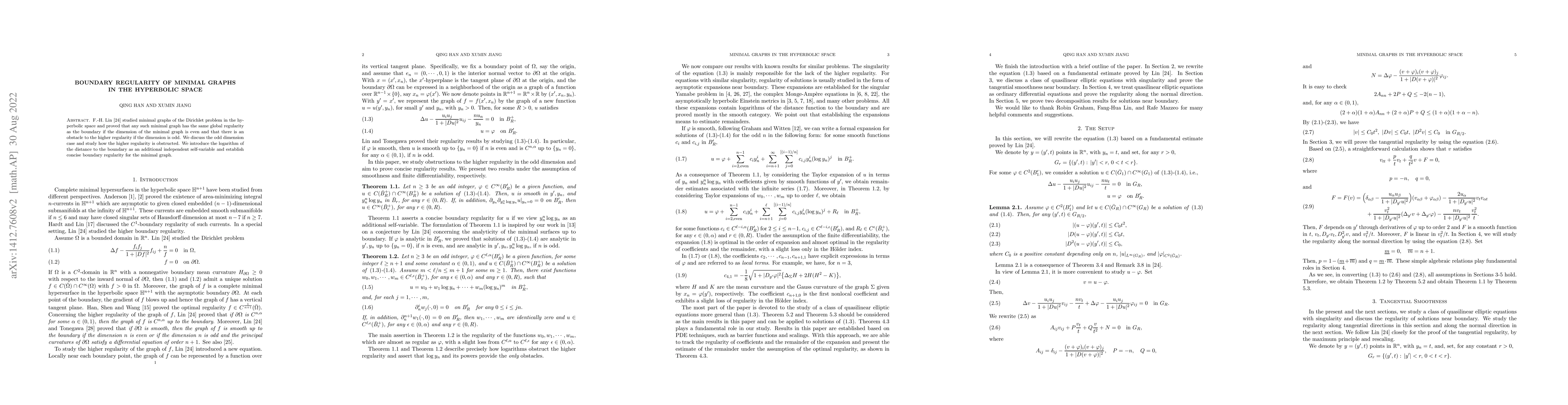 Thumbnail for Boundary regularity of minimal graphs in the hyperbolic space