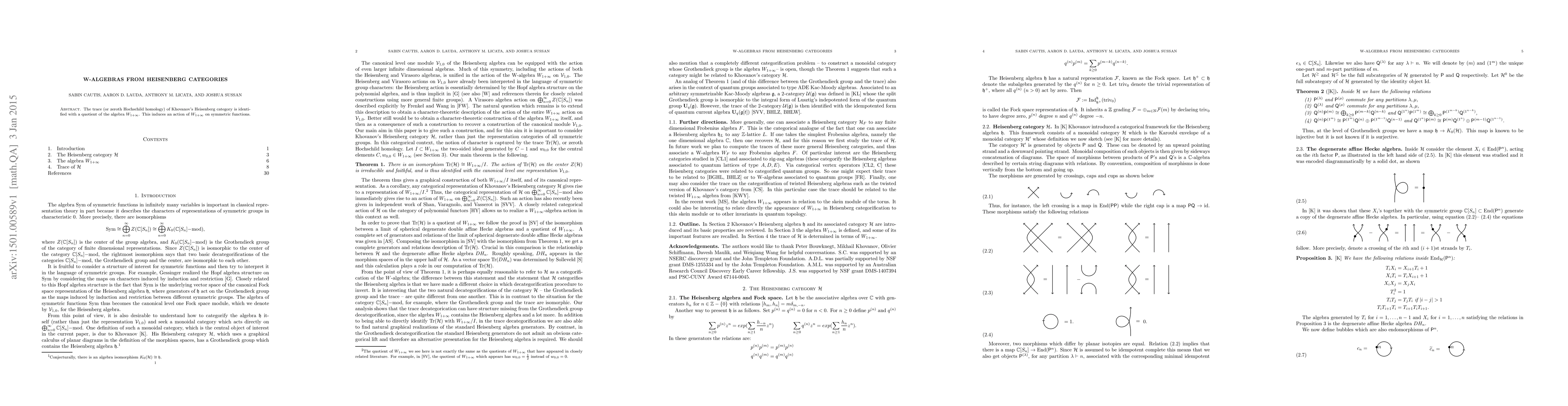 Thumbnail for W-algebras from Heisenberg categories