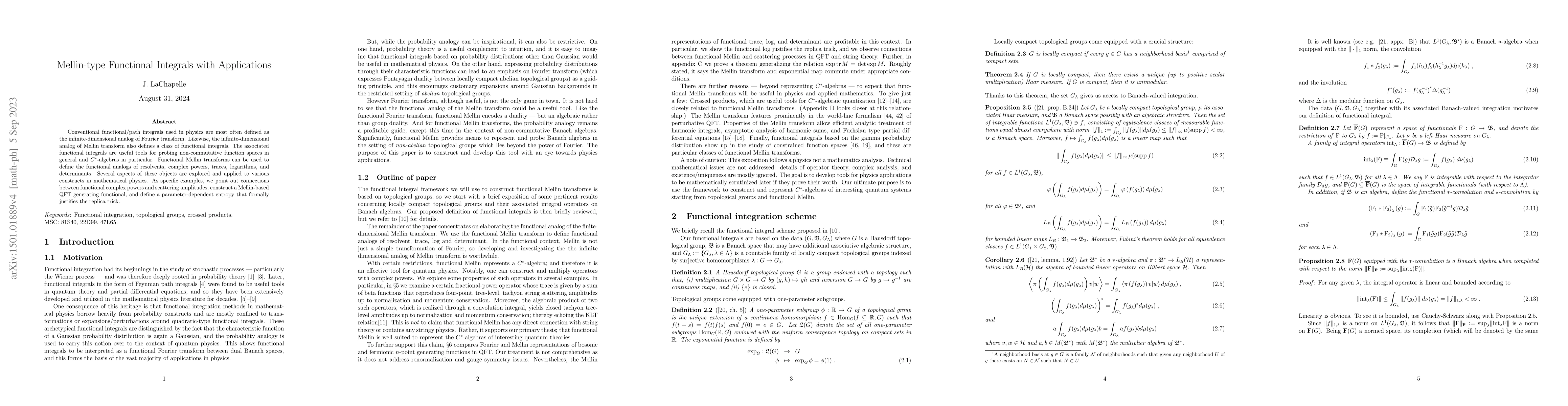 Thumbnail for Mellin-type Functional Integrals with Applications