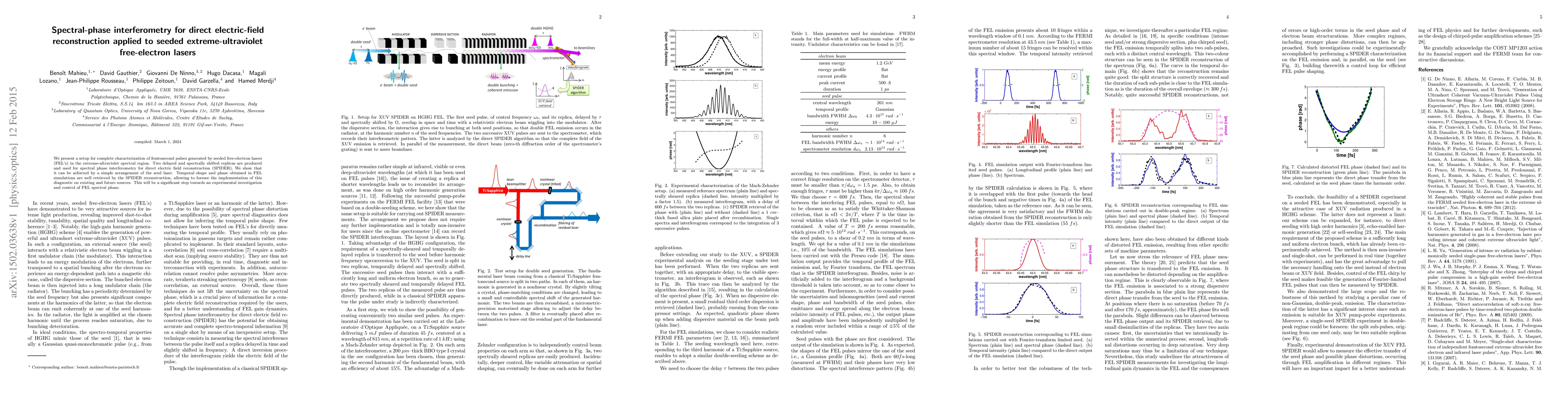 Thumbnail for Spectral-phase interferometry for direct electric-field reconstruction
  applied to seeded extreme-ultraviolet free-electron lasers