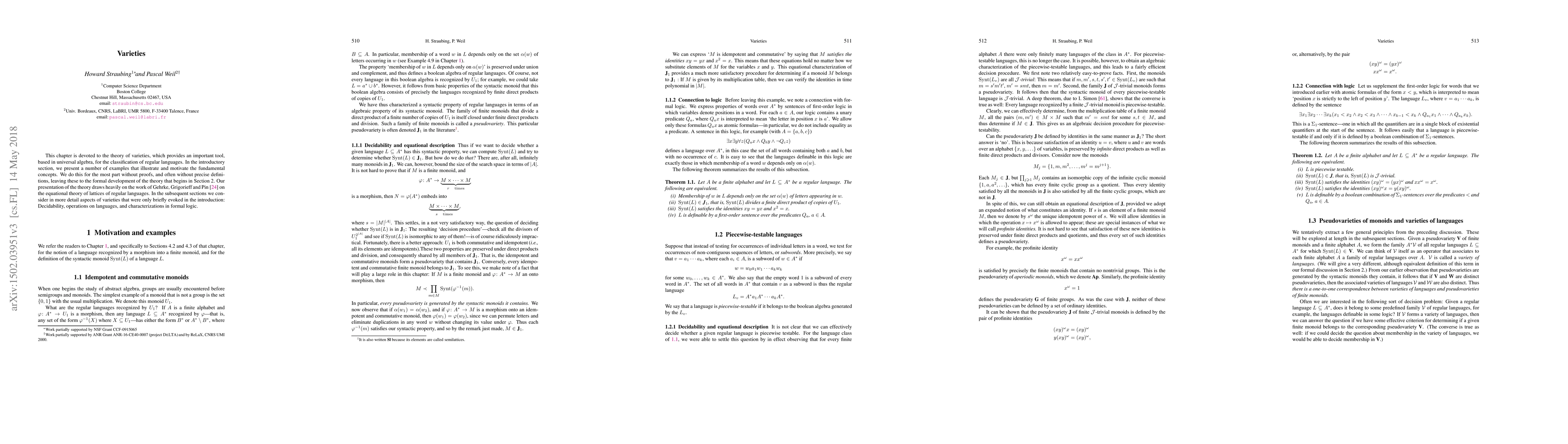 Thumbnail for Varieties