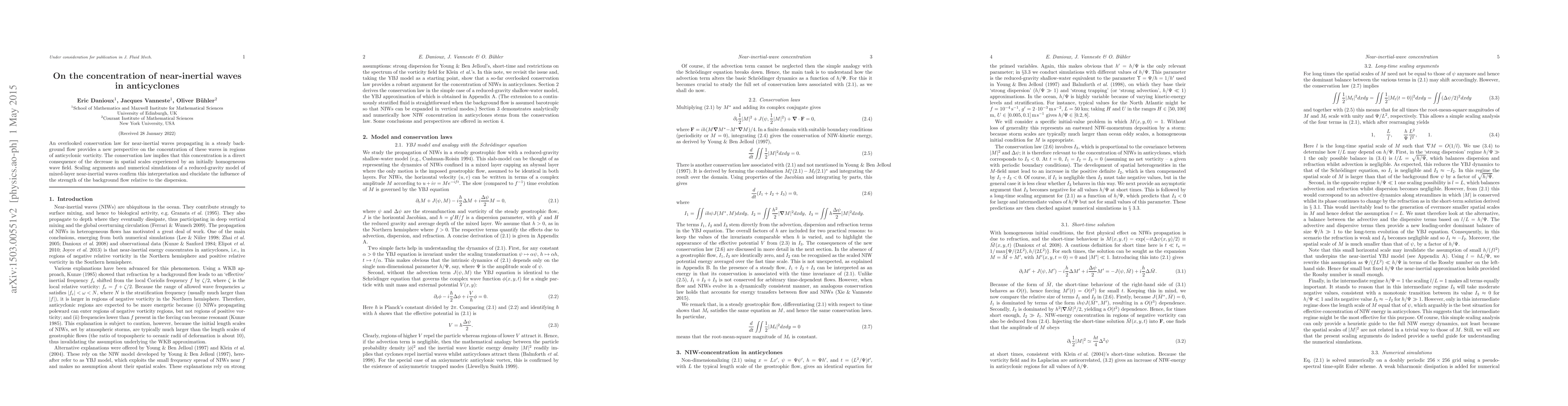 Thumbnail for On the concentration of near-inertial waves in anticyclones