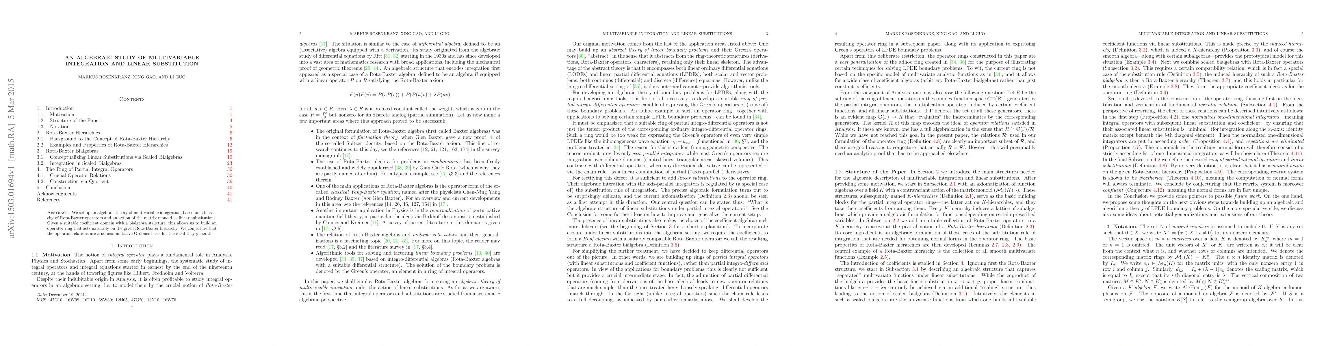 Thumbnail for An Algebraic Study of Multivariable Integration and Linear Substitution