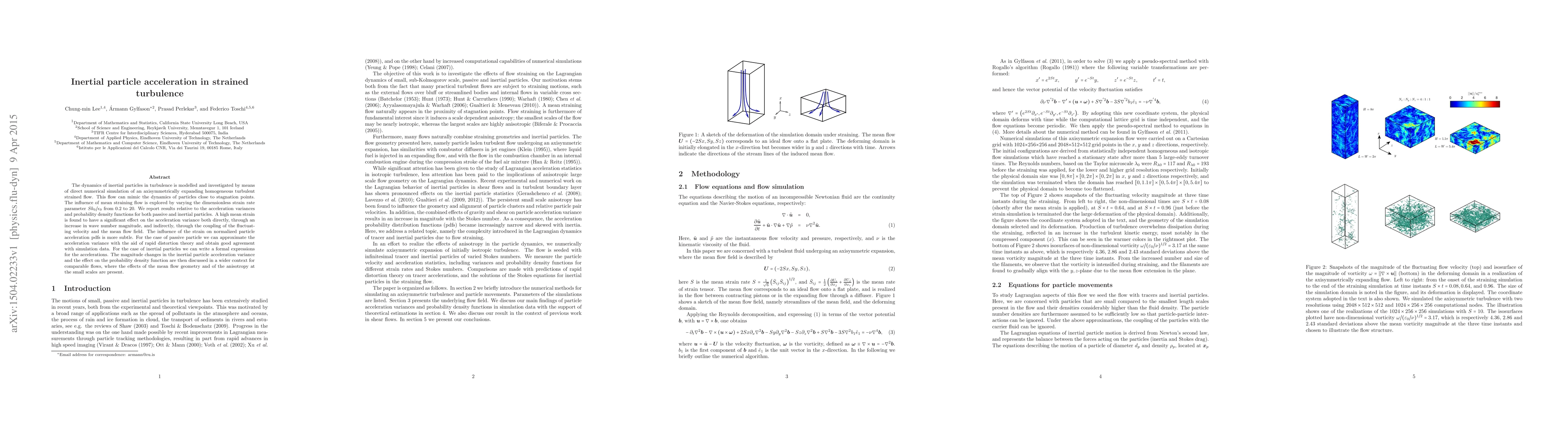 Thumbnail for Inertial particle acceleration in strained turbulence