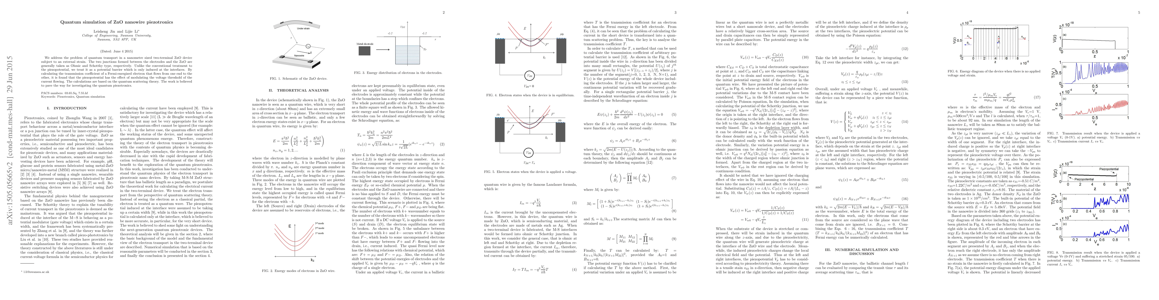 Thumbnail for Quantum simulation of ZnO nanowire piezotronics