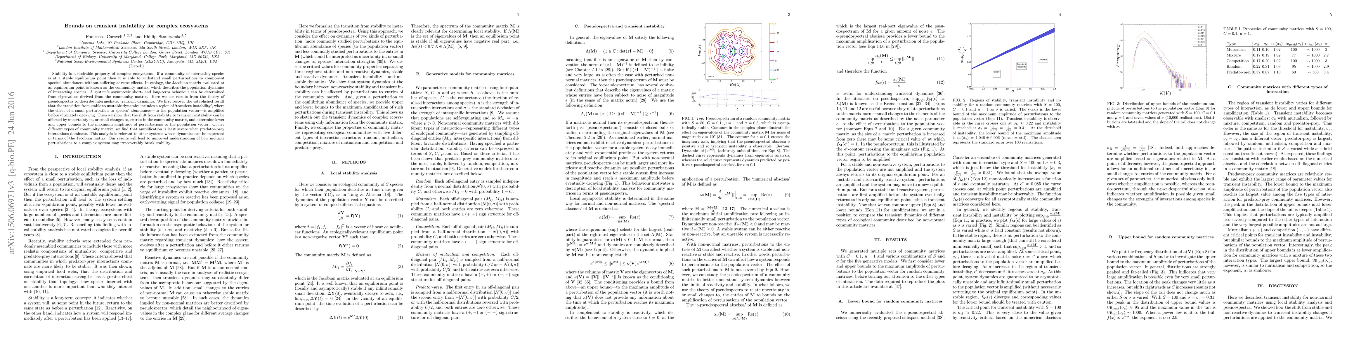 Thumbnail for Bounds on transient instability for complex ecosystems