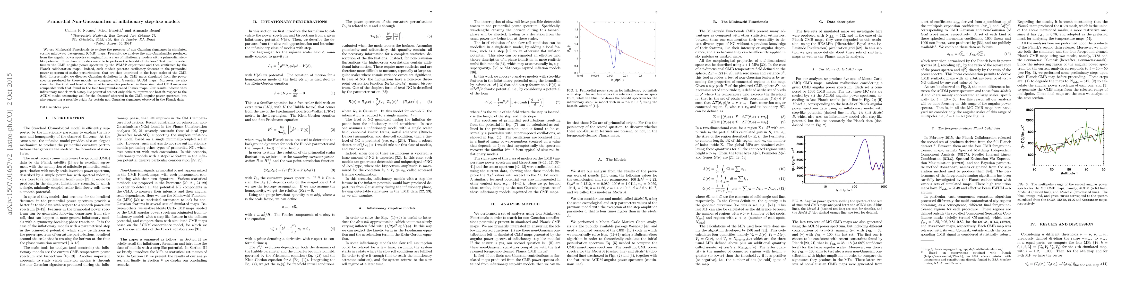 Thumbnail for Primordial Non-Gaussianities of inflationary step-like models