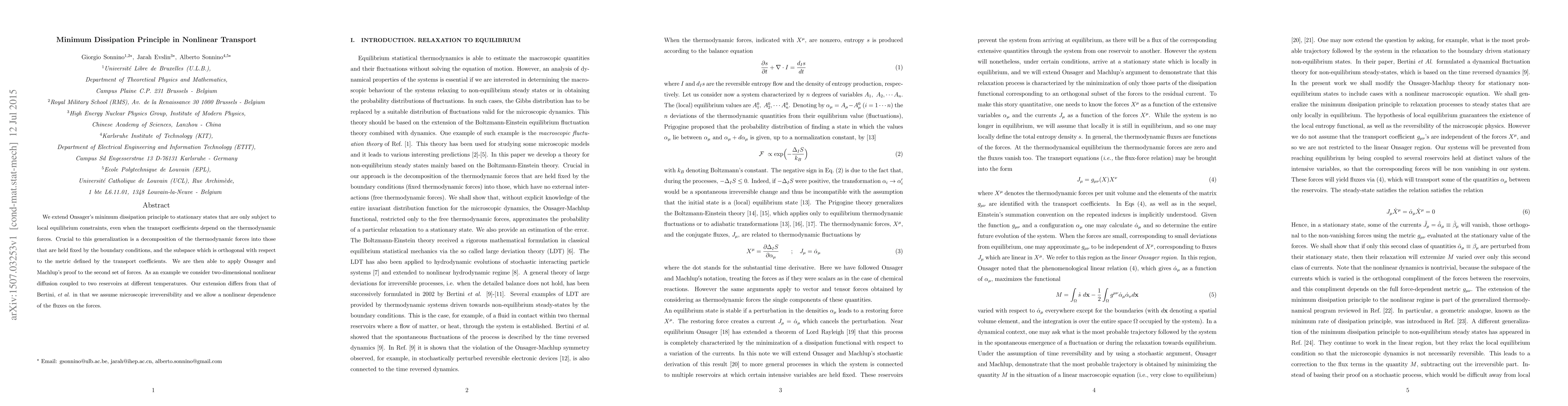 Thumbnail for Minimum Dissipation Principle in Nonlinear Transport