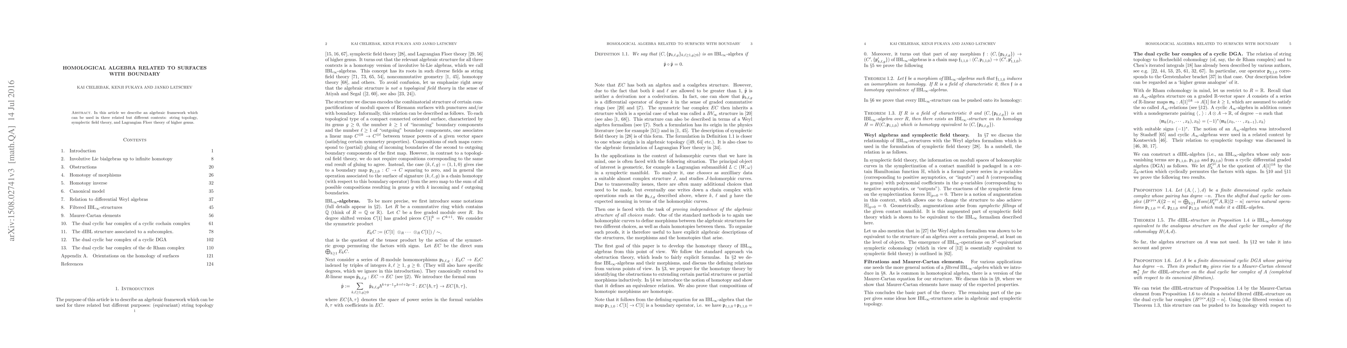 Thumbnail for Homological algebra related to surfaces with boundary