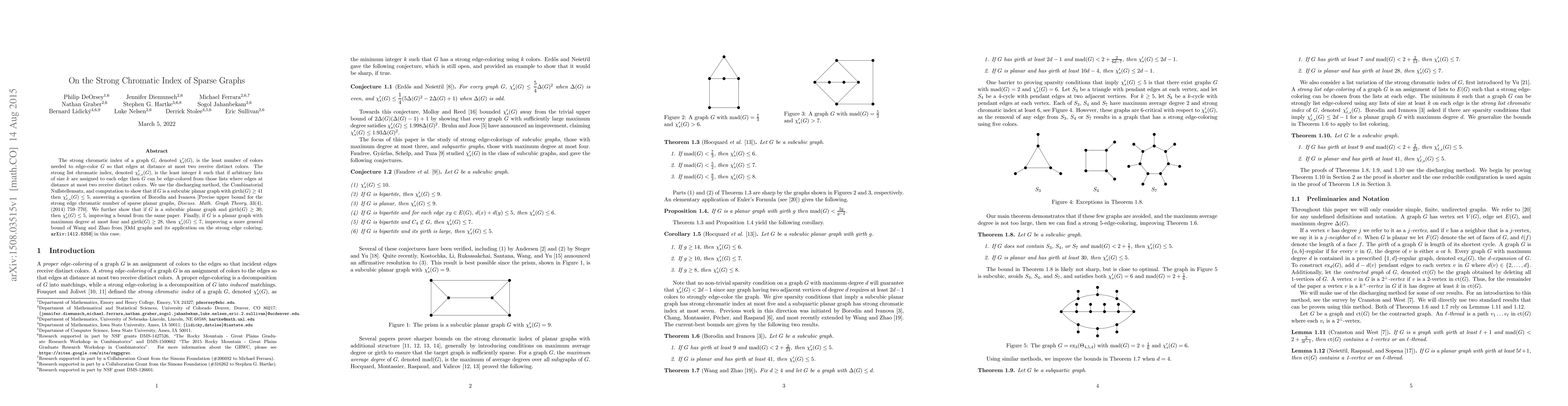 Thumbnail for On the Strong Chromatic Index of Sparse Graphs